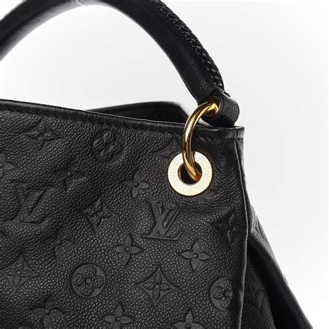 louis vuitton small black purse with chain|Louis Vuitton artsy tote black.